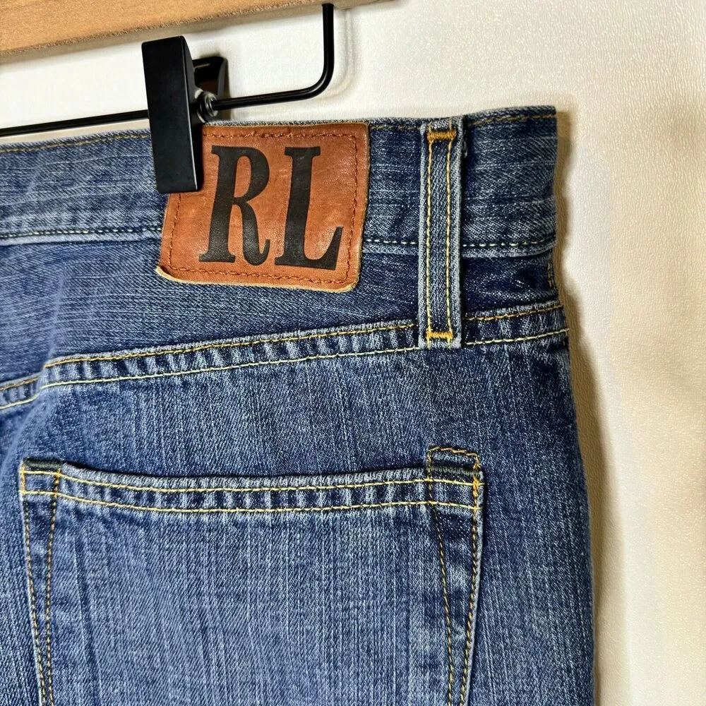 RL Ralph Lauren Ashmore Jeans SIZE 36x34 Blue